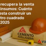 construir un metro cuadrado