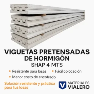 Viguetas pretensadas de hormigón Shap