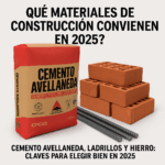 Qué materiales de construcción convienen en 2025