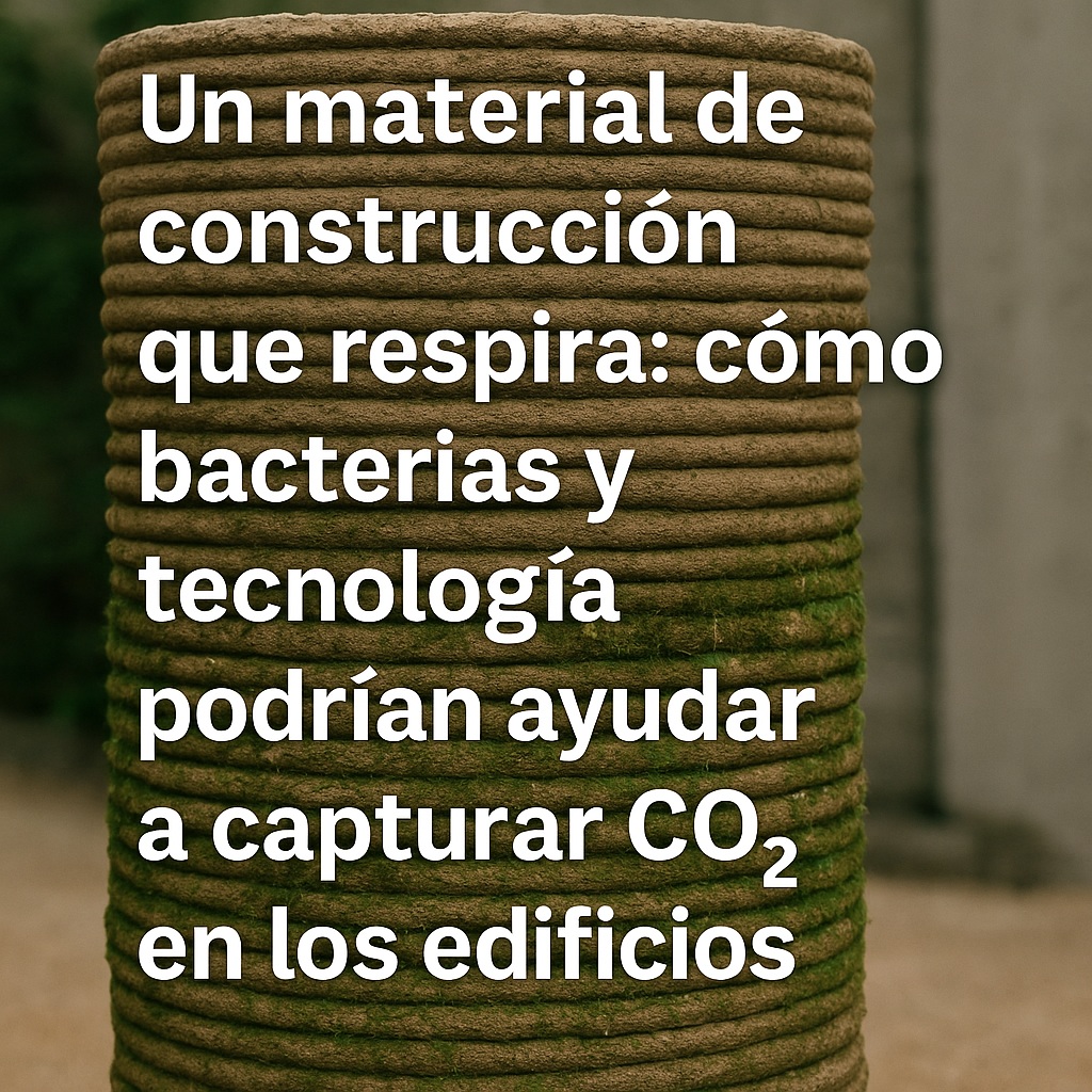materiales de construcción sustentables que capturan CO₂