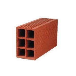 Detalle del ladrillo hueco 12x18x33