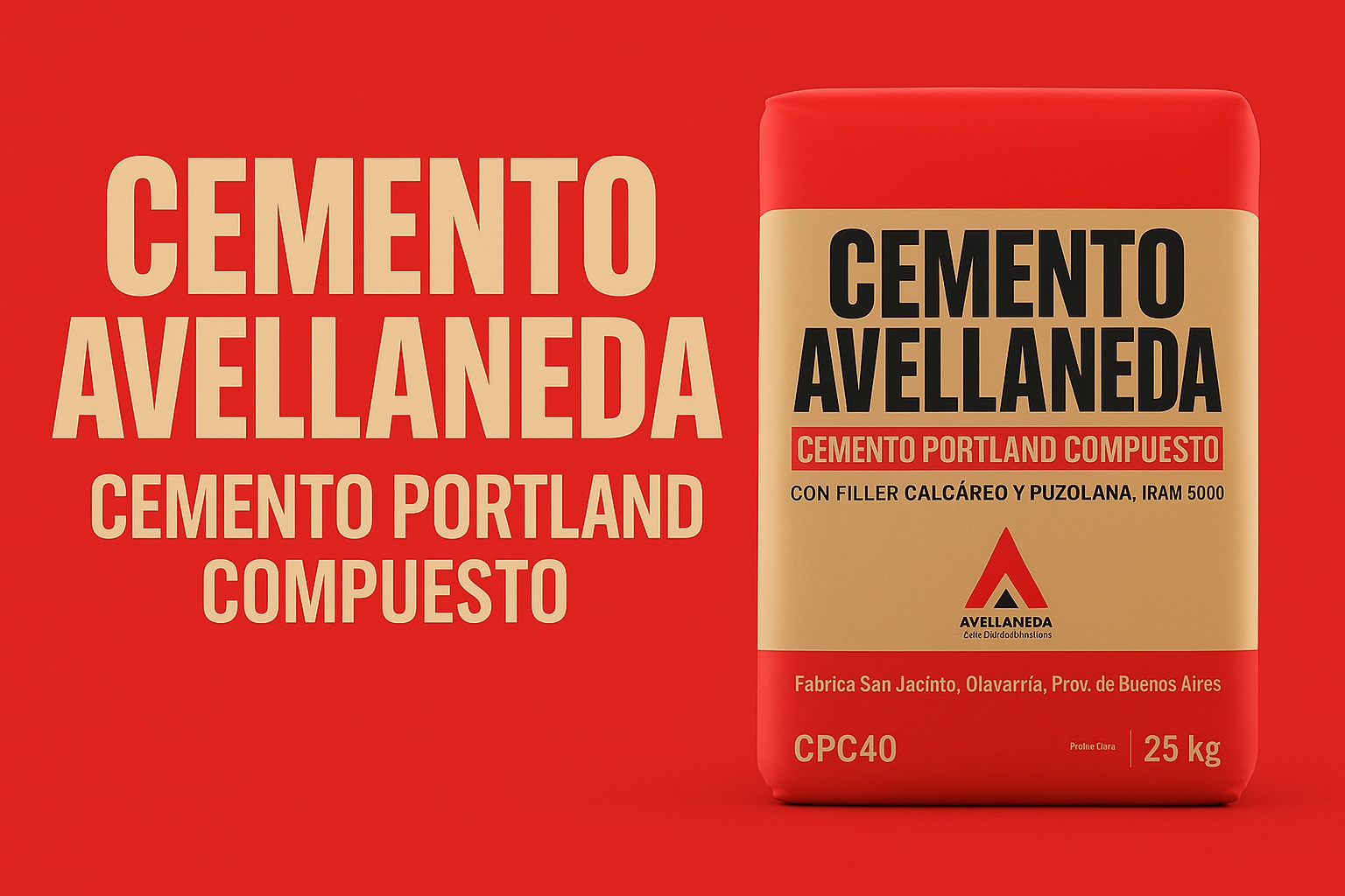 Cemento Avellaneda 50 kg en oferta exclusiva en Vialero