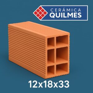 Aplicación de ladrillos huecos en obra de construcción