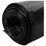 Cobertura industrial con nylon negro 200 micrones.