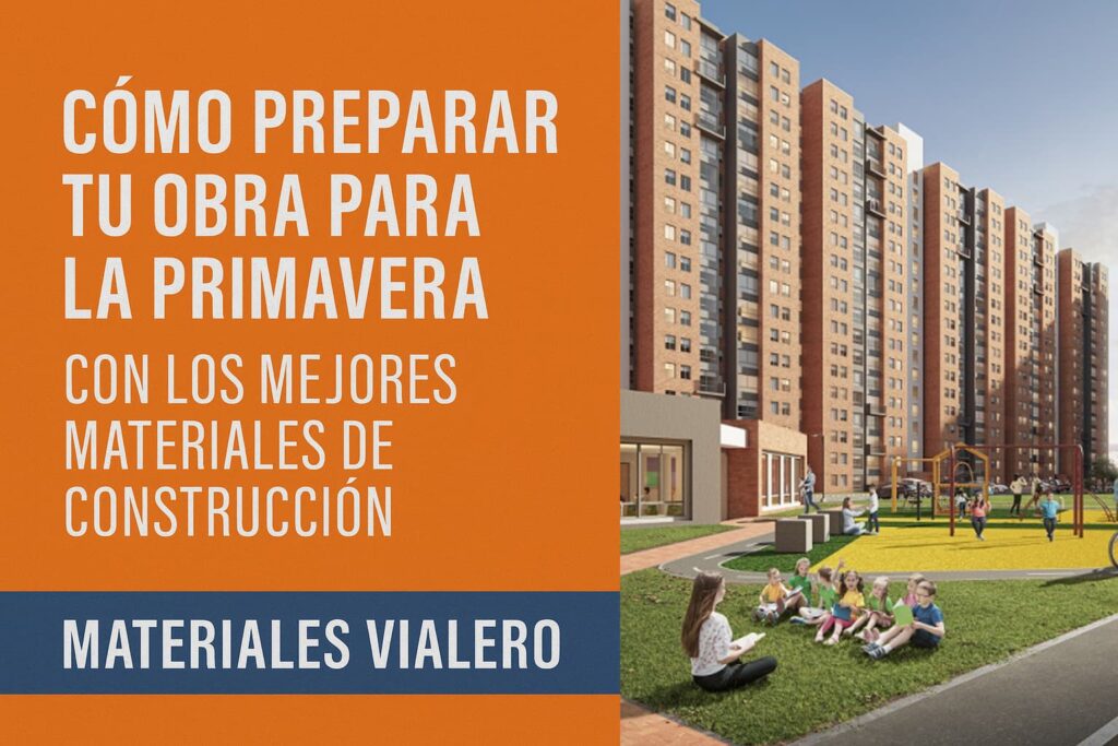 Cómo preparar tu obra para la primavera con Cemento Avellaneda