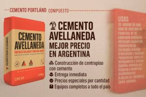 Bolsa de Cemento Avellaneda mejor precio en Argentina 25 kg