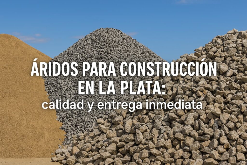 Áridos para construcción en La Plata – Materiales Vialero