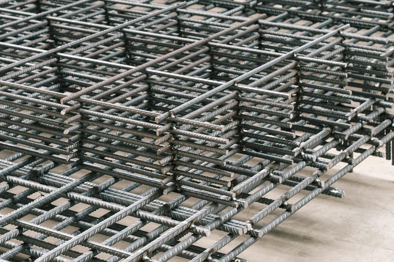 hierros para la construcción en obra moderna