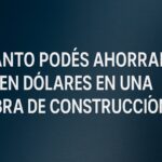 Ahorro en dólares construyendo con Materiales Vialero