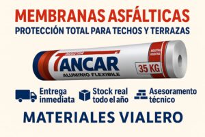 membrana asfáltica ANCAR aluminio flexible 35 kg