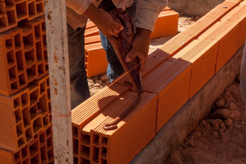 ladrillo común para construcción tradicional