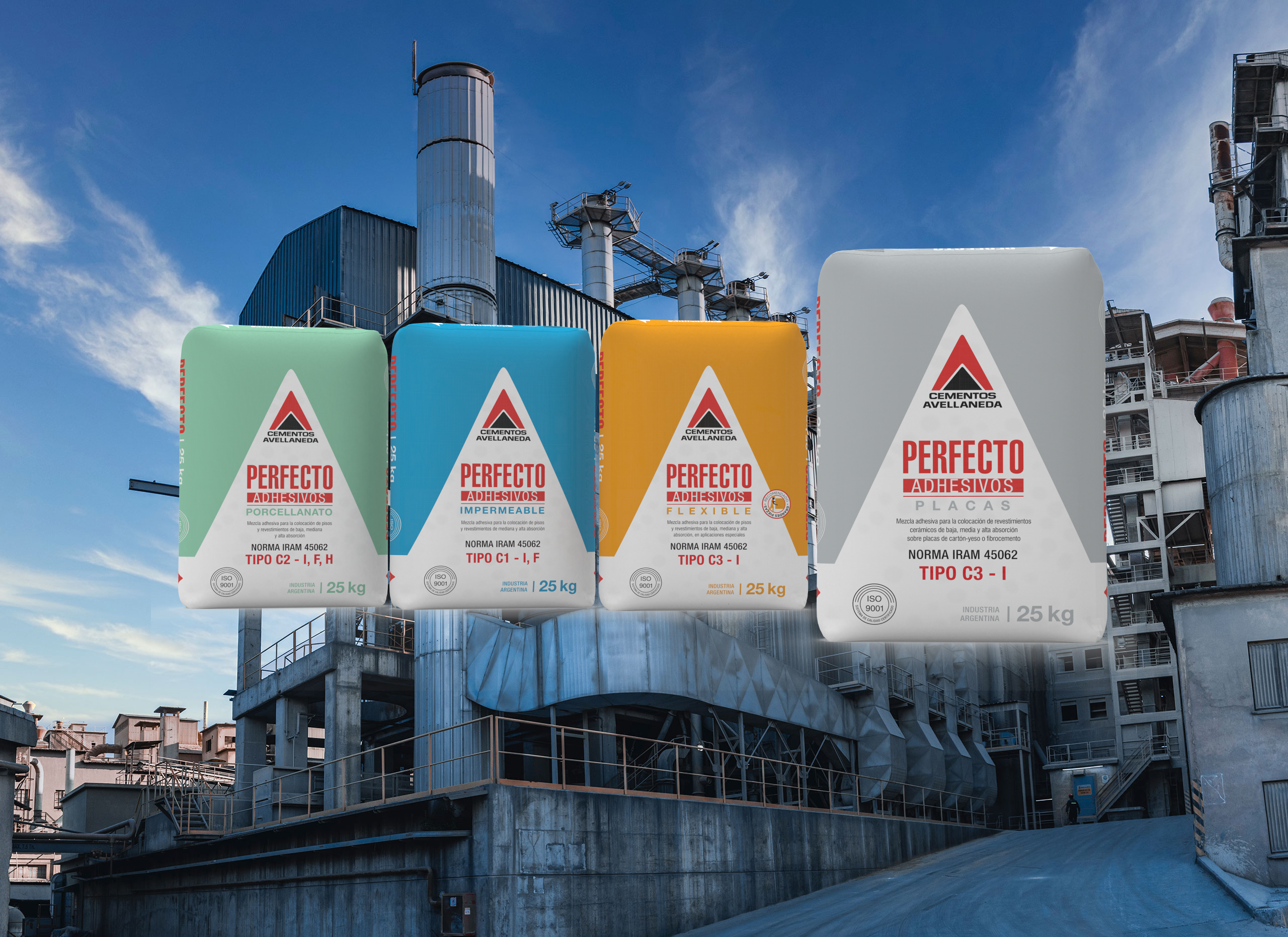 fabricación del Pegamento Perfecto en planta industrial