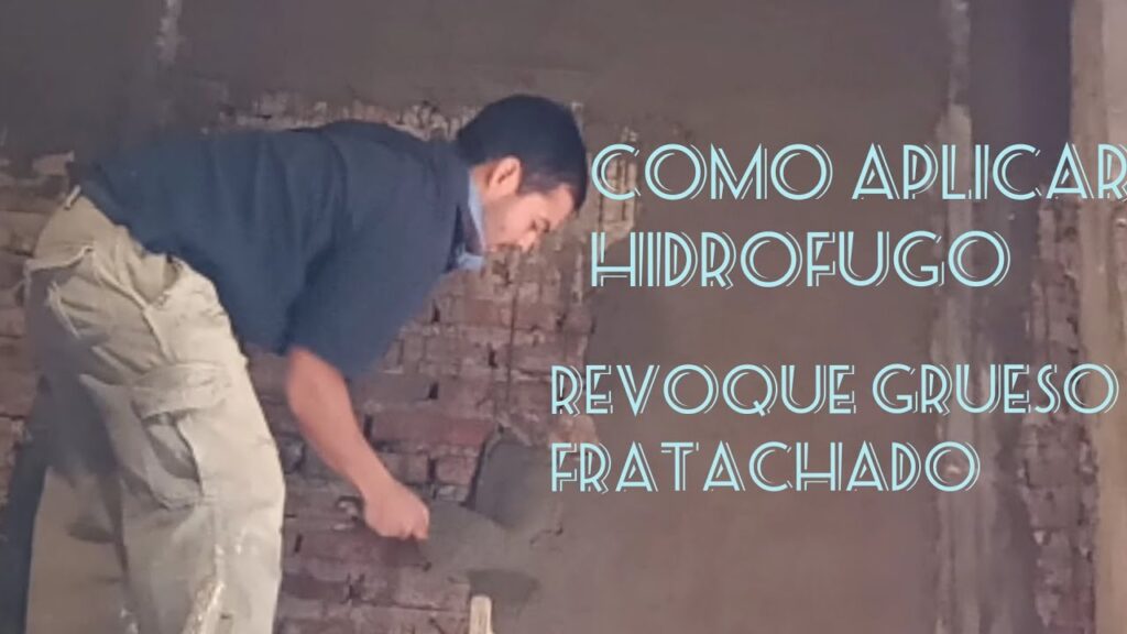 Revoque hidrófugo: cuándo conviene y cómo aplicarlo correctamente