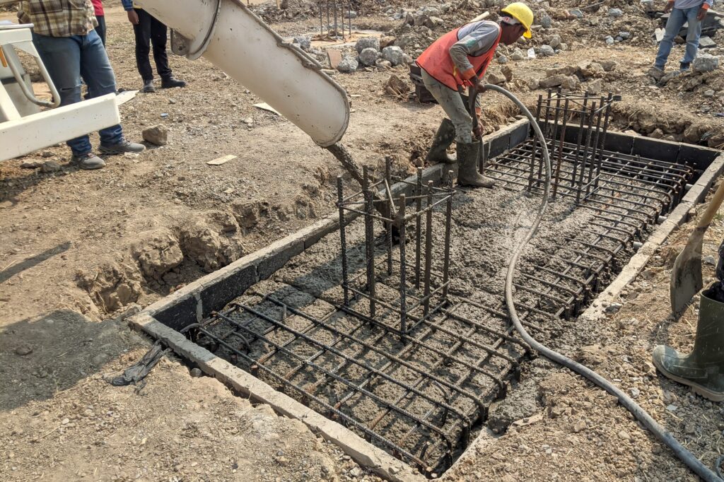 Errores al armar columnas que comprometen toda la estructura de la obra